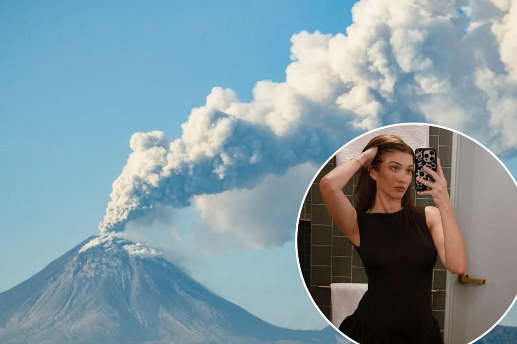 Influencer slammed for complaining her flight was canceled after volcano erupts: 'People are literally dying'