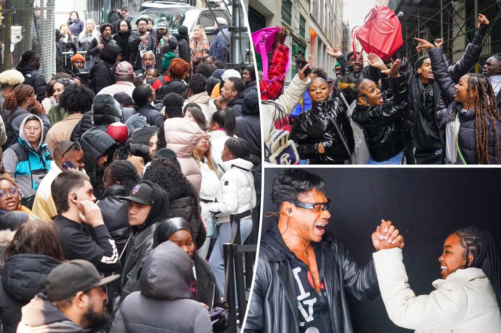 Fashionistas descend on Telfar Soho flagship opening - queuing for hours to shop: 'A memory to make'