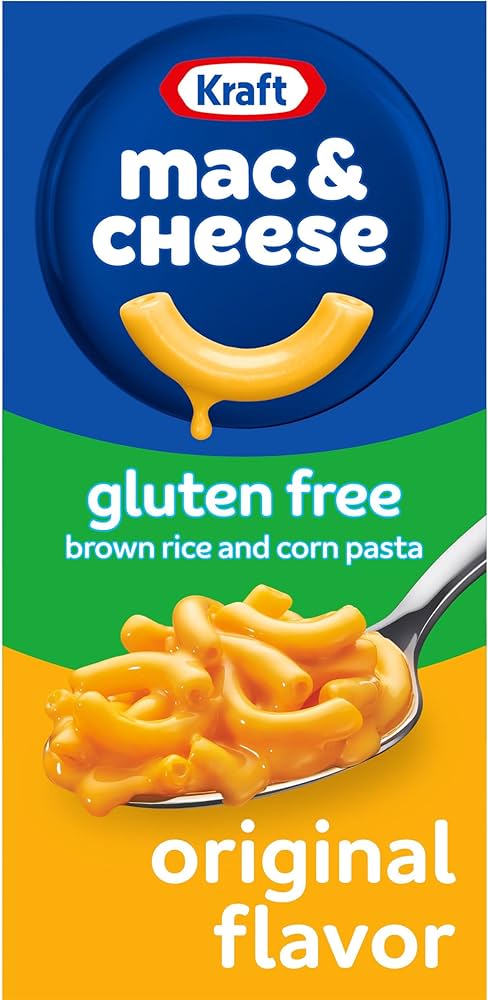 Kraft Original Gluten Free Mac & Cheese Package